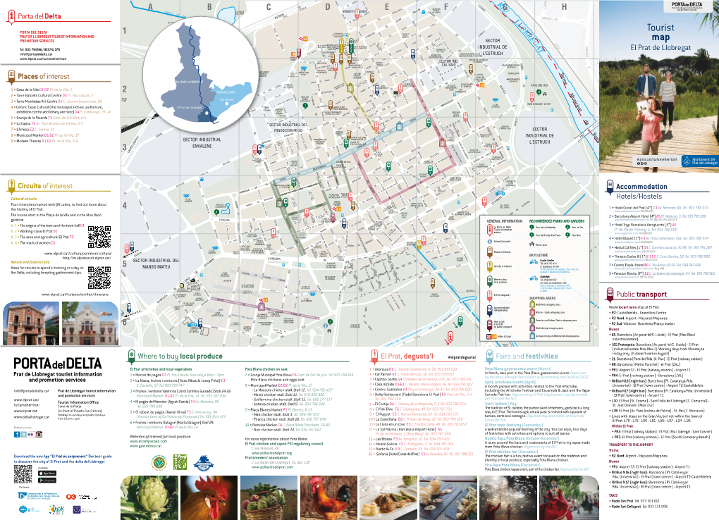 Tourist Map in English