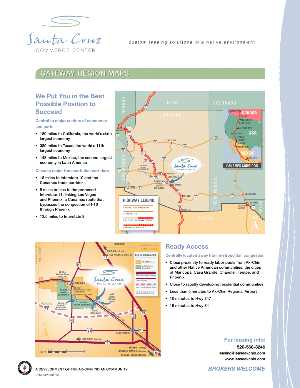 Gateway Region Maps