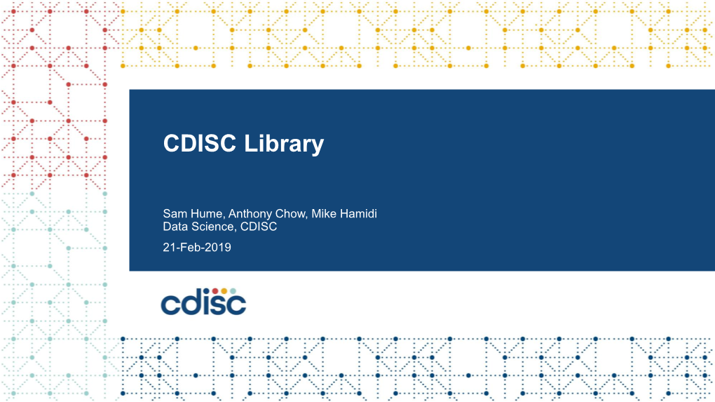 CDISC Library