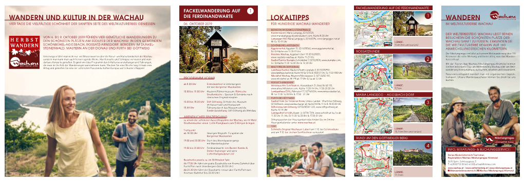 Wandern Und Kultur in Der Wachau Wandern Lokaltipps