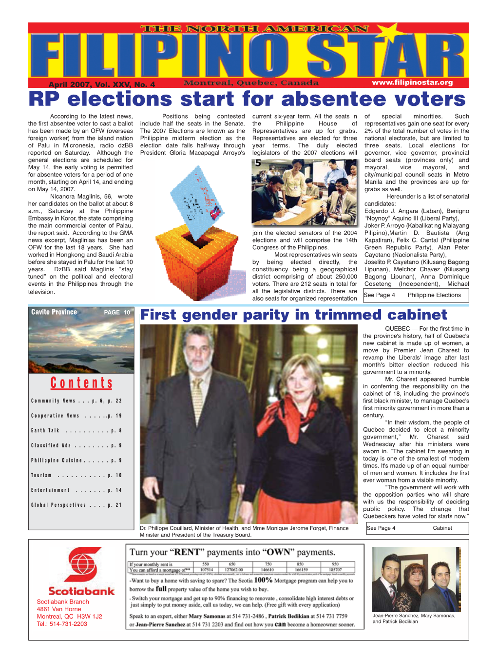 RP Elections Start for Absentee Voters According to the Latest News, Positions Being Contested Current Six-Year Term