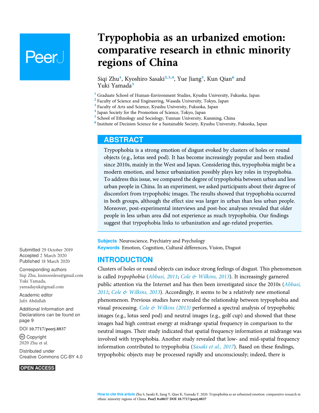 Comparative Research in Ethnic Minority Regions of China