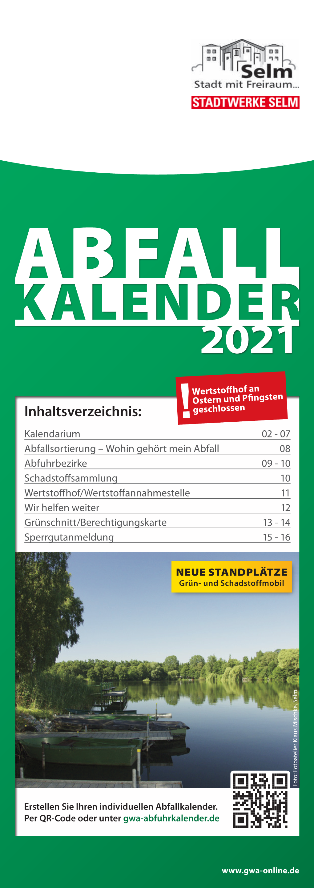 Abfallkalender 2021