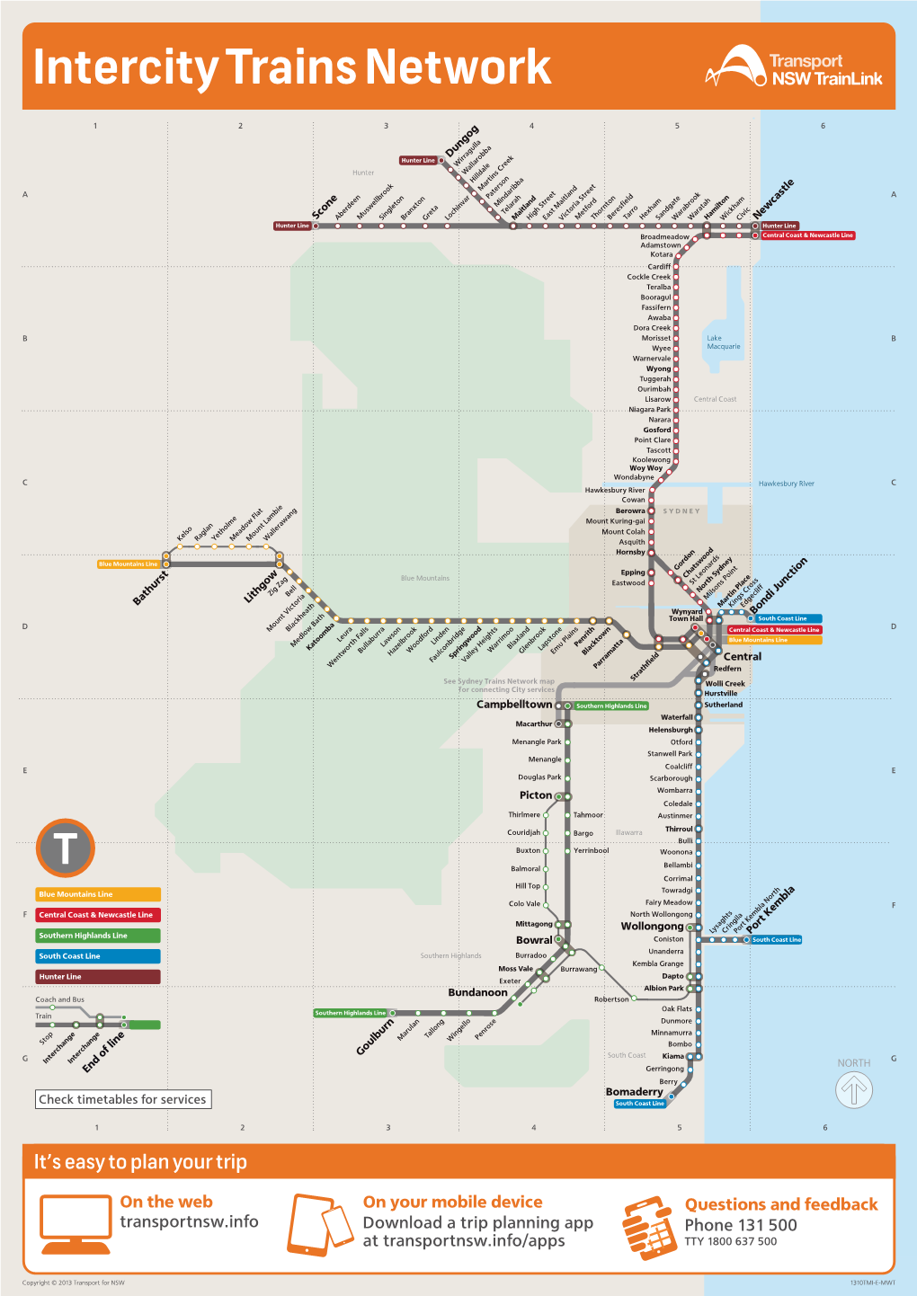 Intercity Trains Network