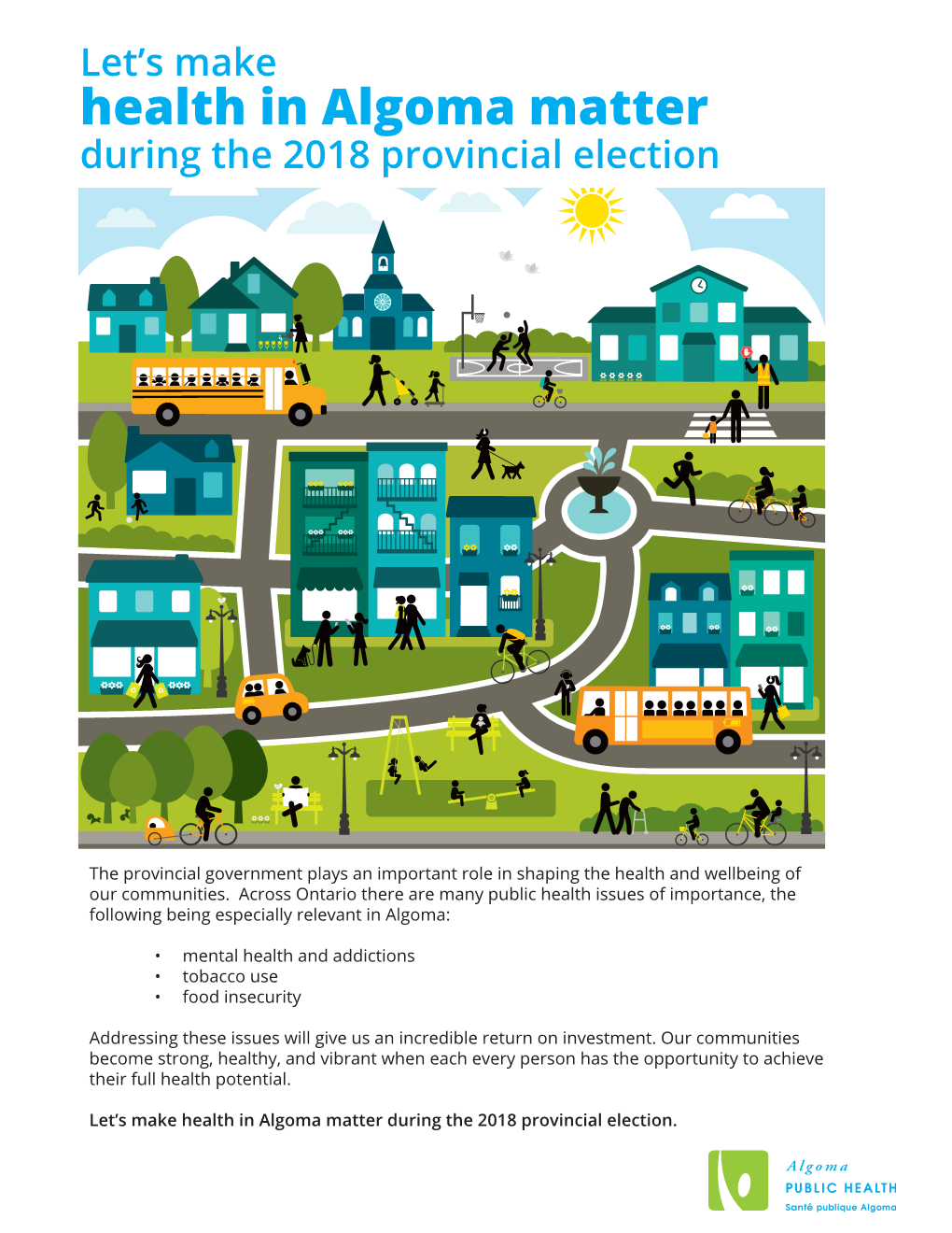Health in Algoma Matter During the 2018 Provincial Election