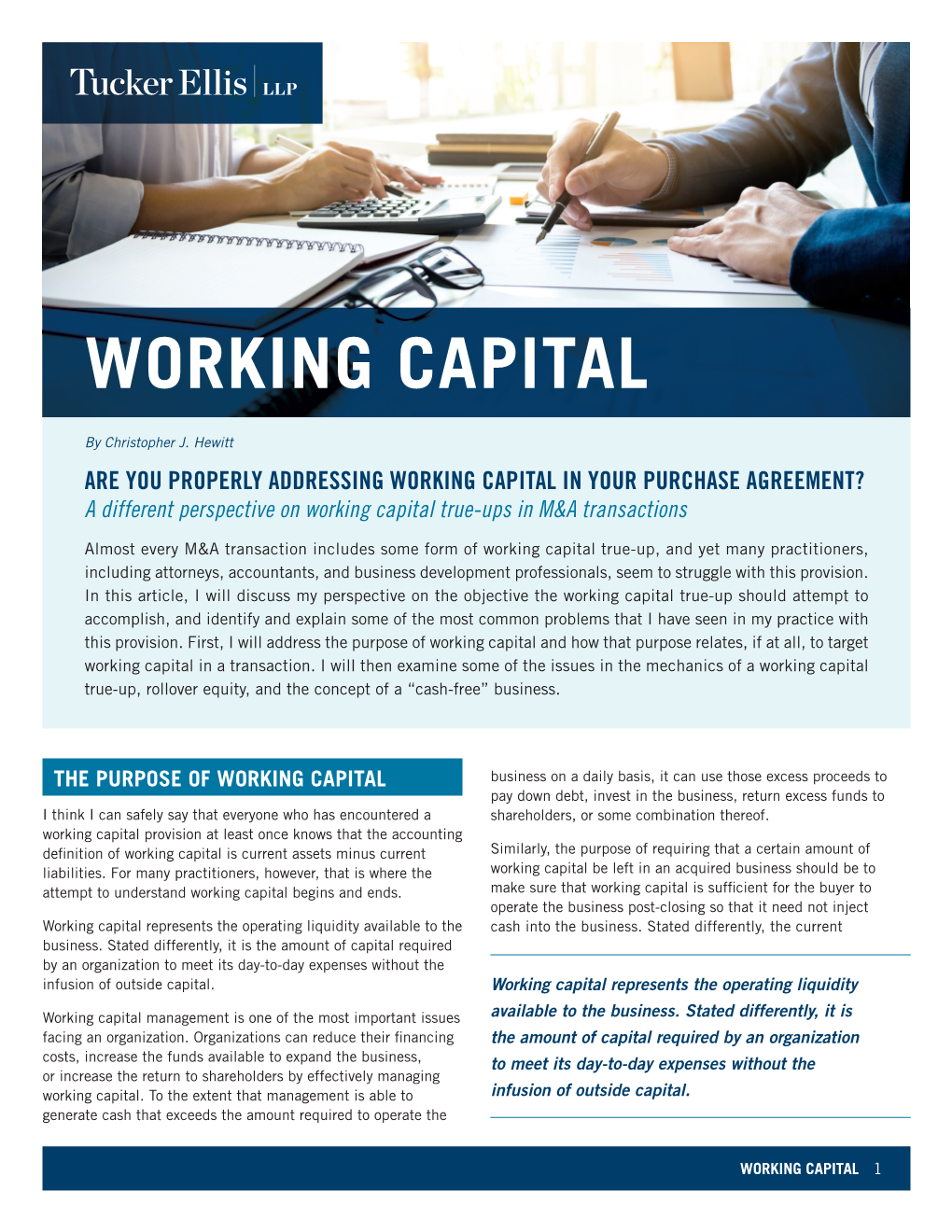 Working Capital