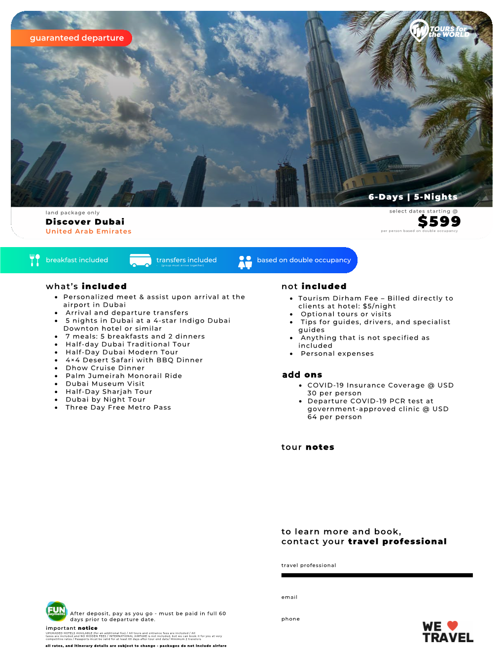 Discover Dubai 6-Days