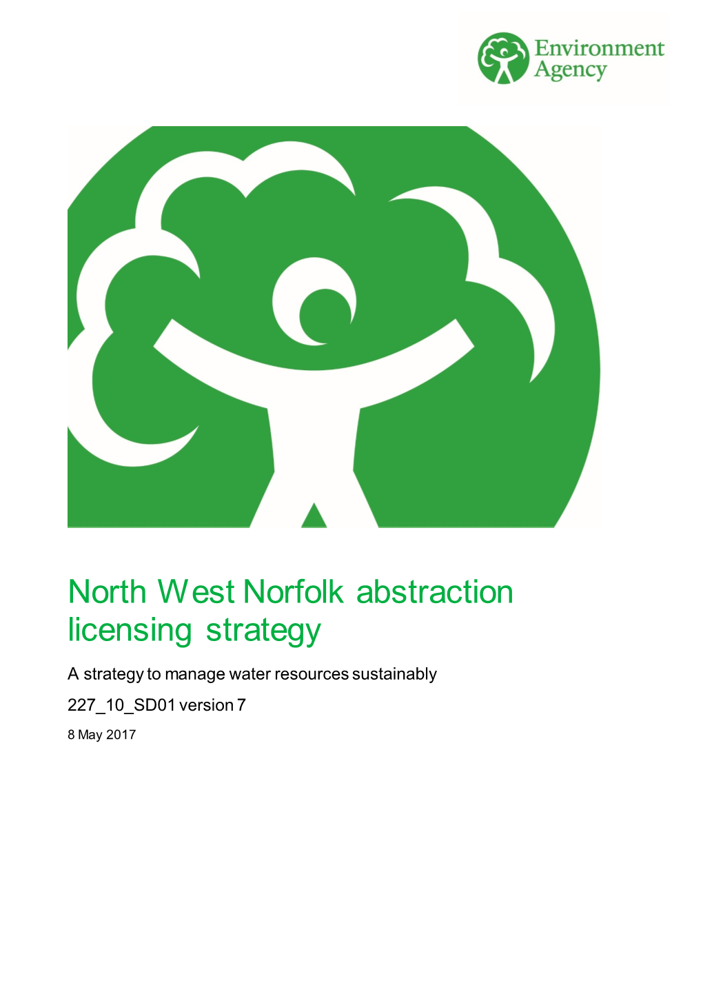 North West Norfolk Abstraction Licensing Strategy