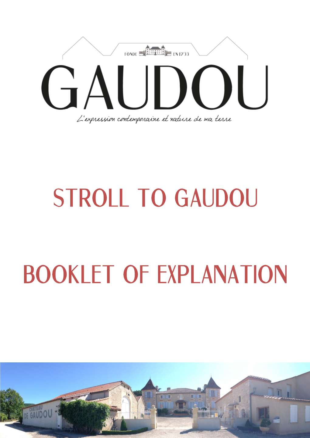 Stroll to Gaudou Booklet of Explanation