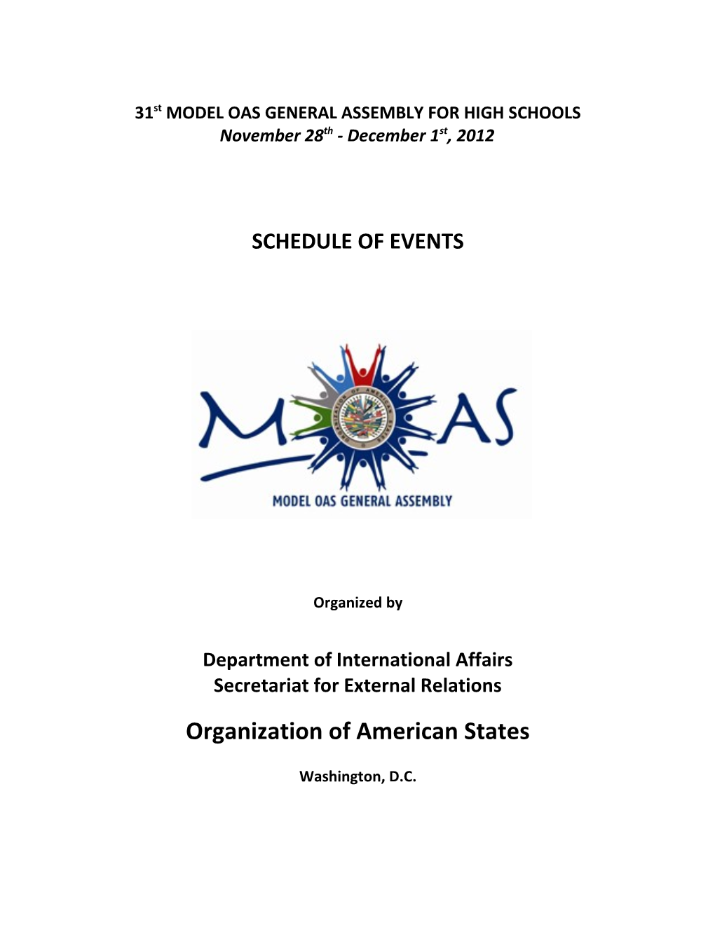 Twenty-Third Model Oas General Assembly