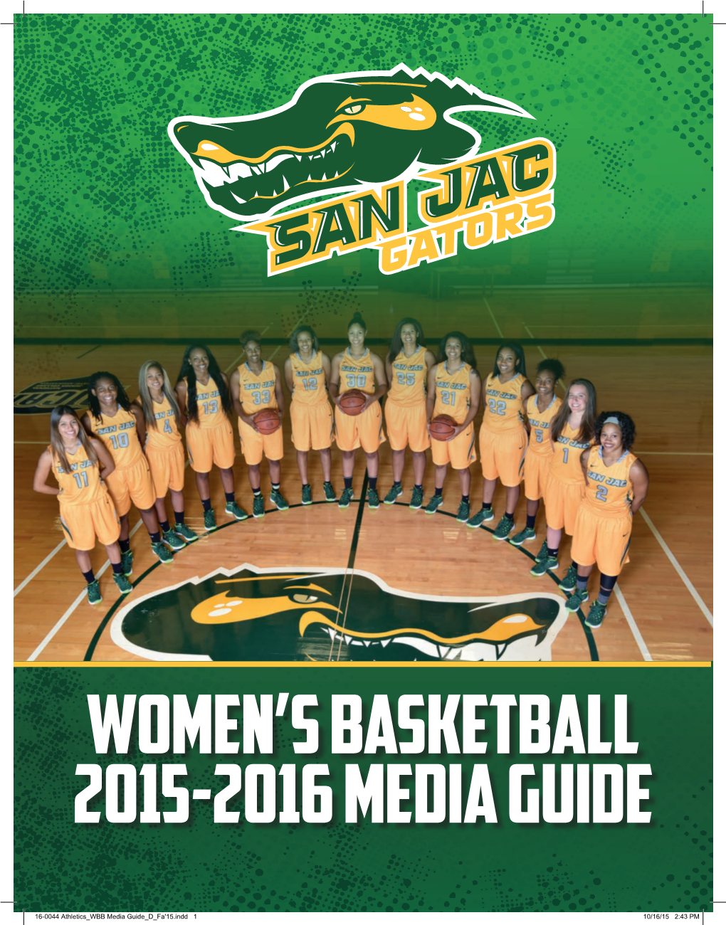 Women's Basketball 2015-2016 Media Guide