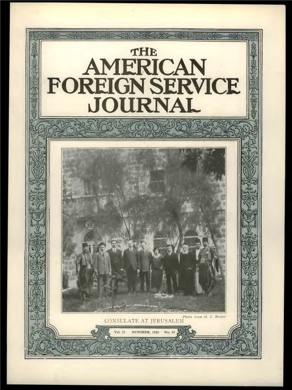 The Foreign Service Journal, October 1925