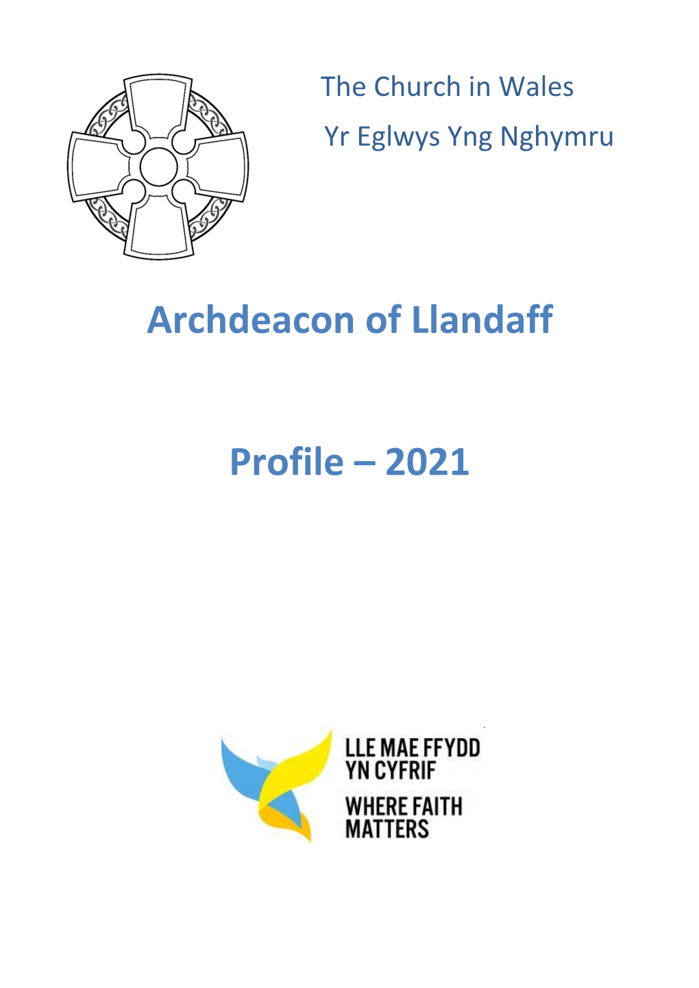 Archdeacon of Llandaff Profile