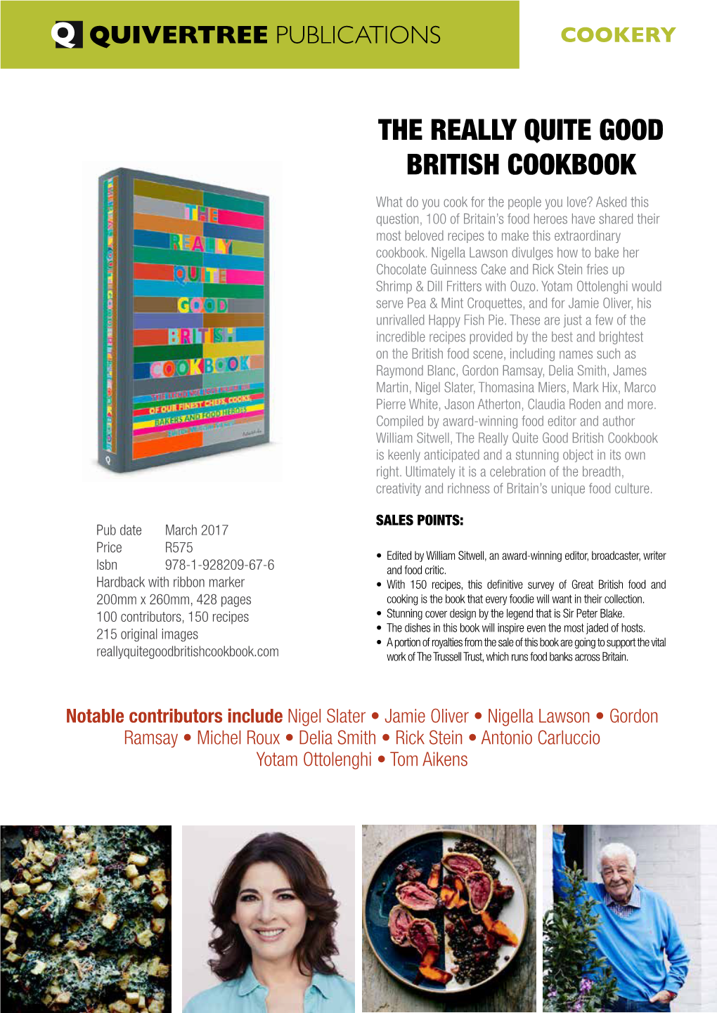 The Really Quite Good British Cookbook