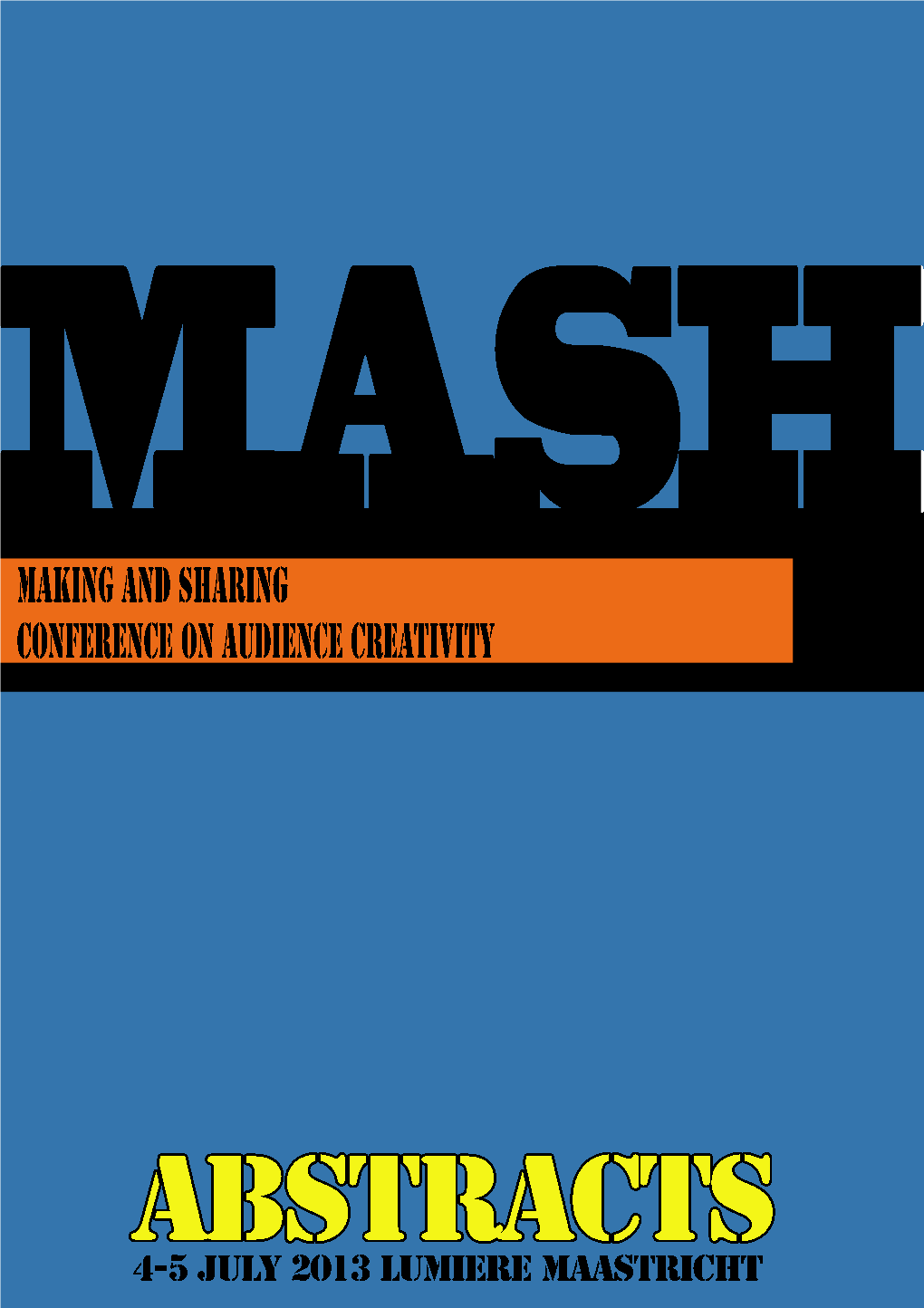 Mash2013-Abstracts-Complete-V1.Pdf