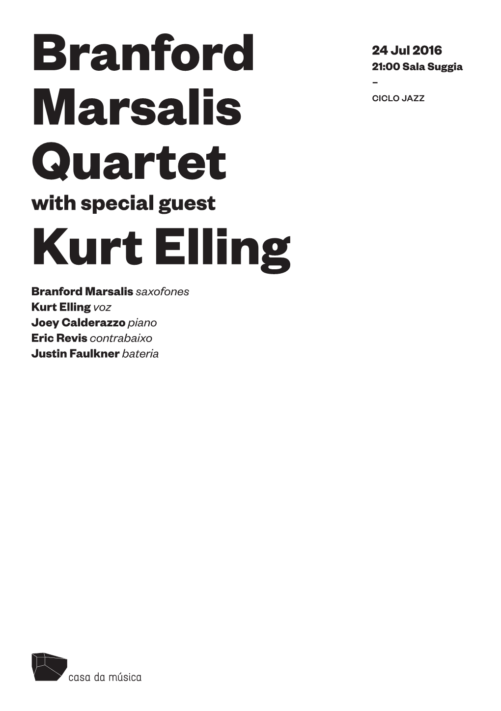 Branford Marsalis Quartet Kurt Elling