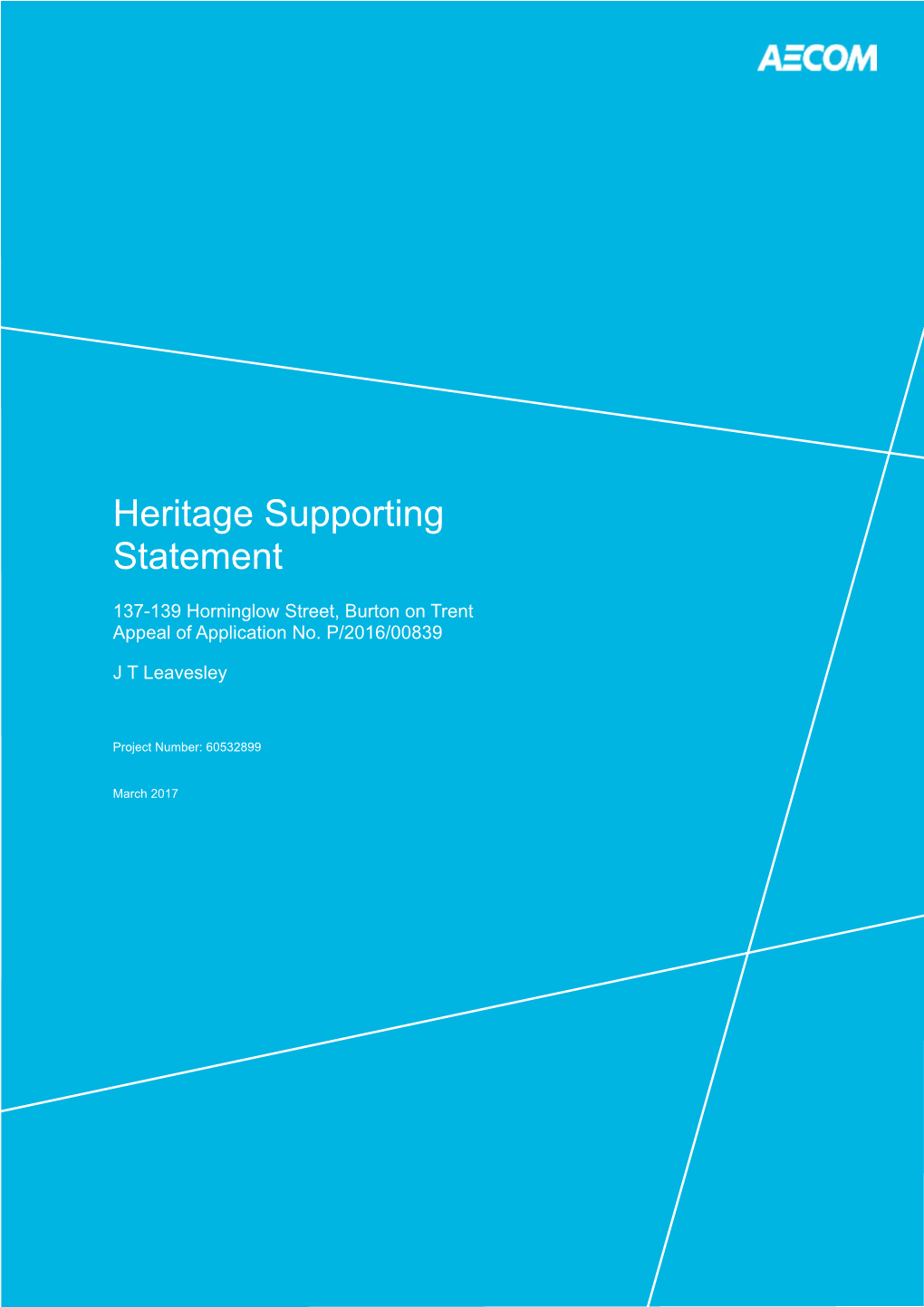 Heritage Supporting Statement