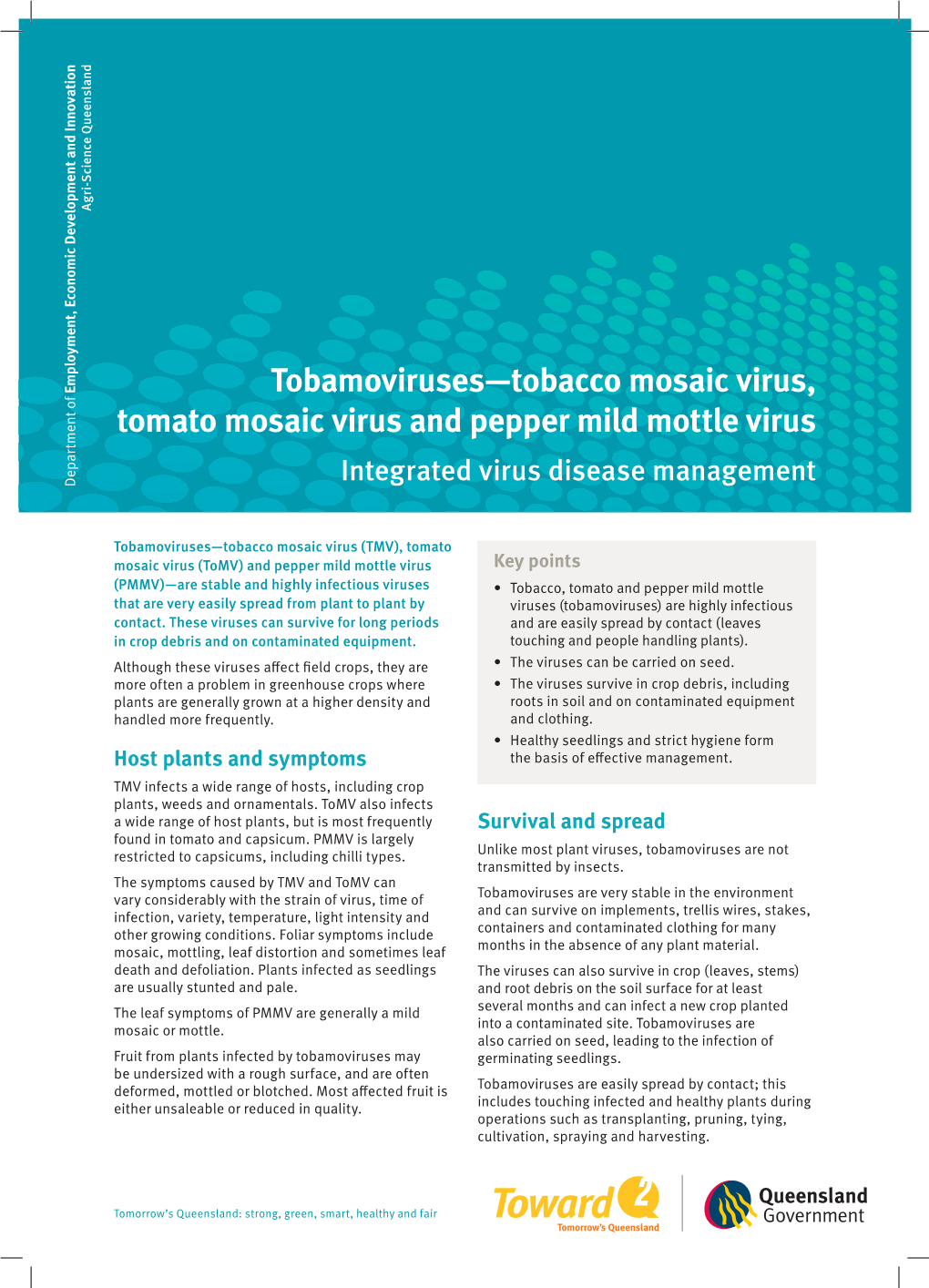 Tobamoviruses-Tobacco Mosaic Virus