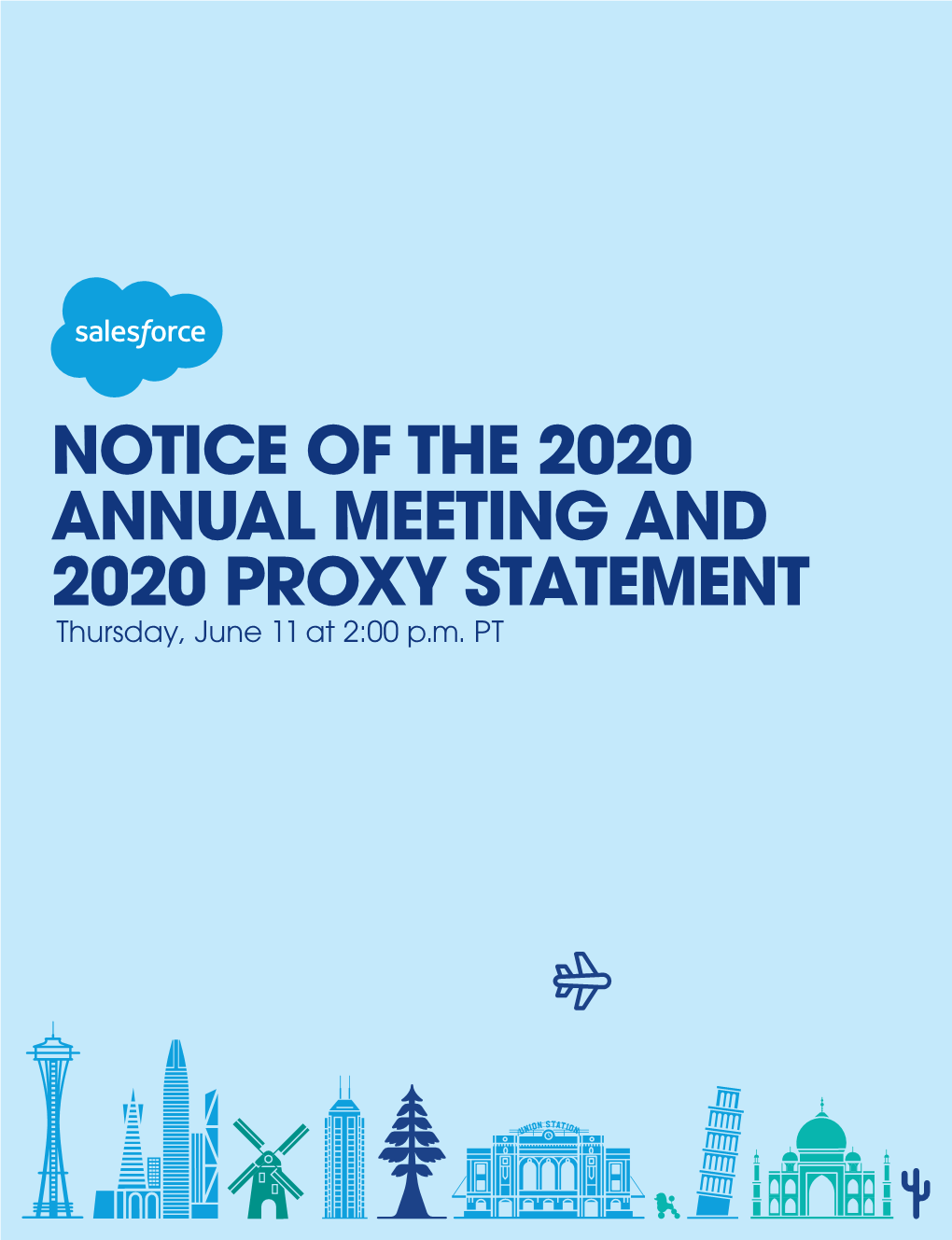 Salesforce, We’Re Working Hard to Help Our Investors, Customers, Partners, Employees, and Communities Emerge Strong from This Crisis