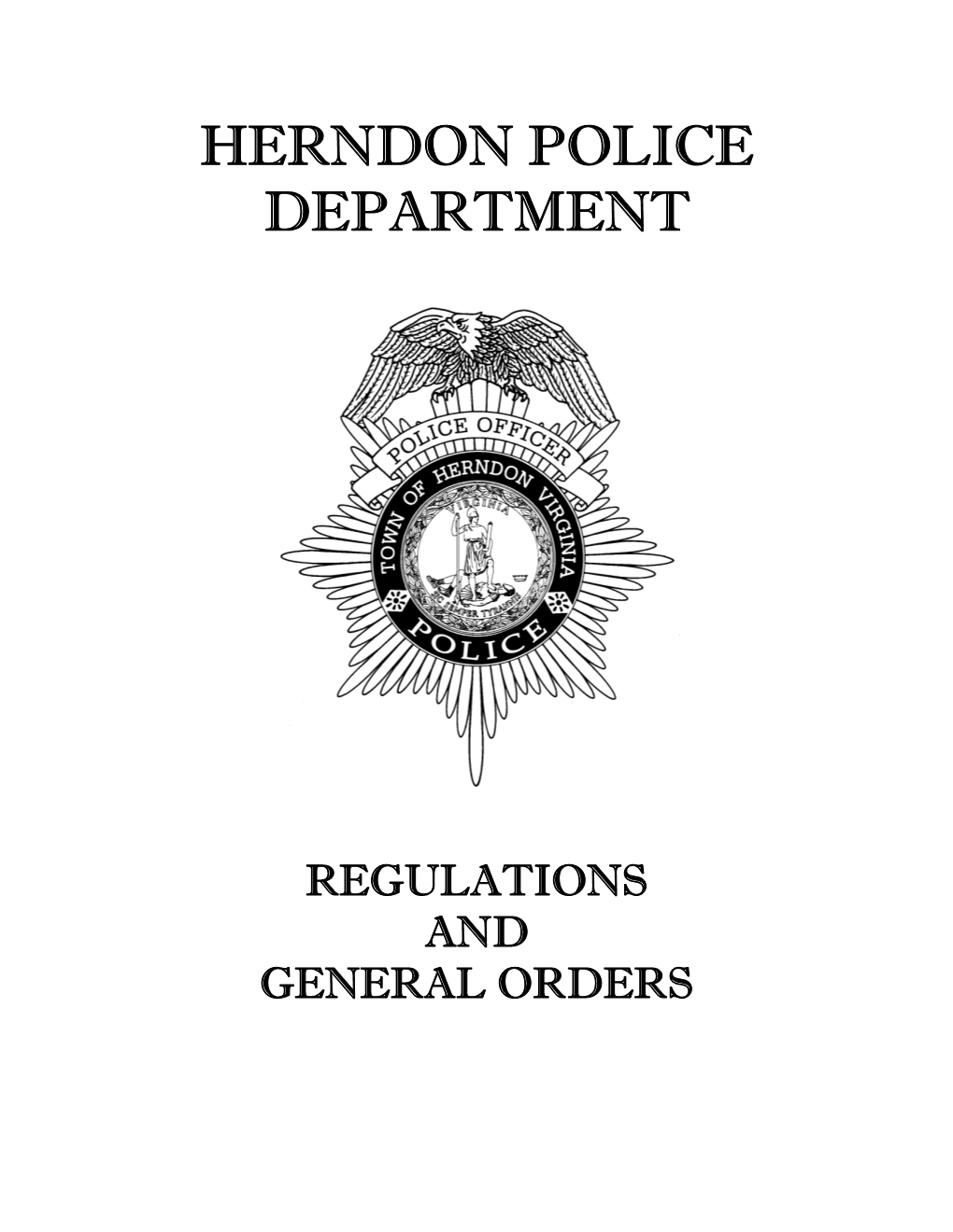 Regulations and General Orders