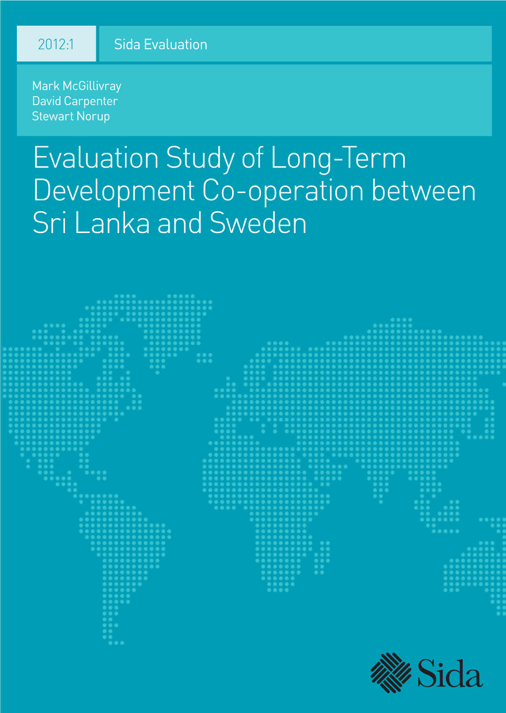 Evaluation Study of Long-Term Development Co-Operation Between Sri Lanka and Sweden