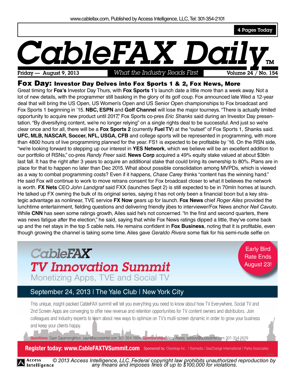 Cablefax Dailytm Cablefax Dailytm