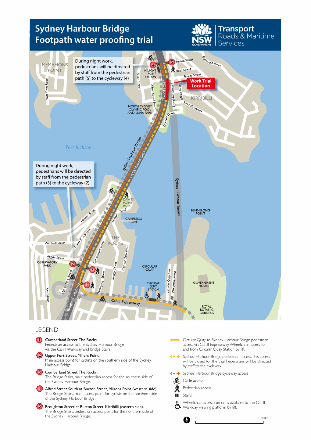 Sydney Harbour Bridge Footpath and Cycleway Waterproofing Trial