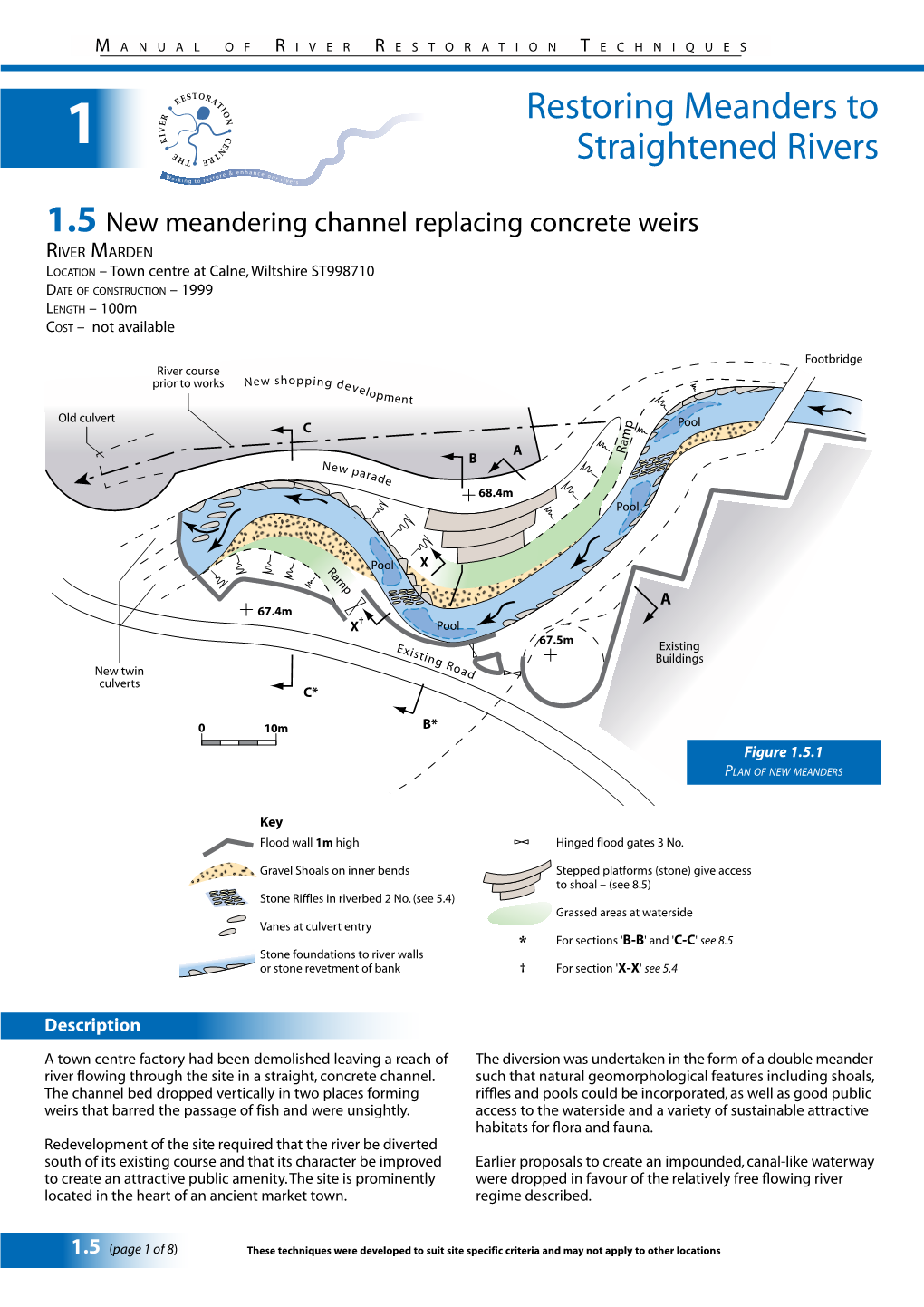 Restoring Meanders to Straightened Rivers 1 Design