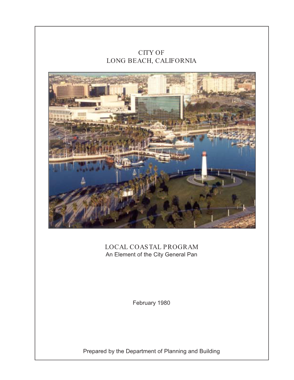 City of Long Beach, California Local Coastal Program