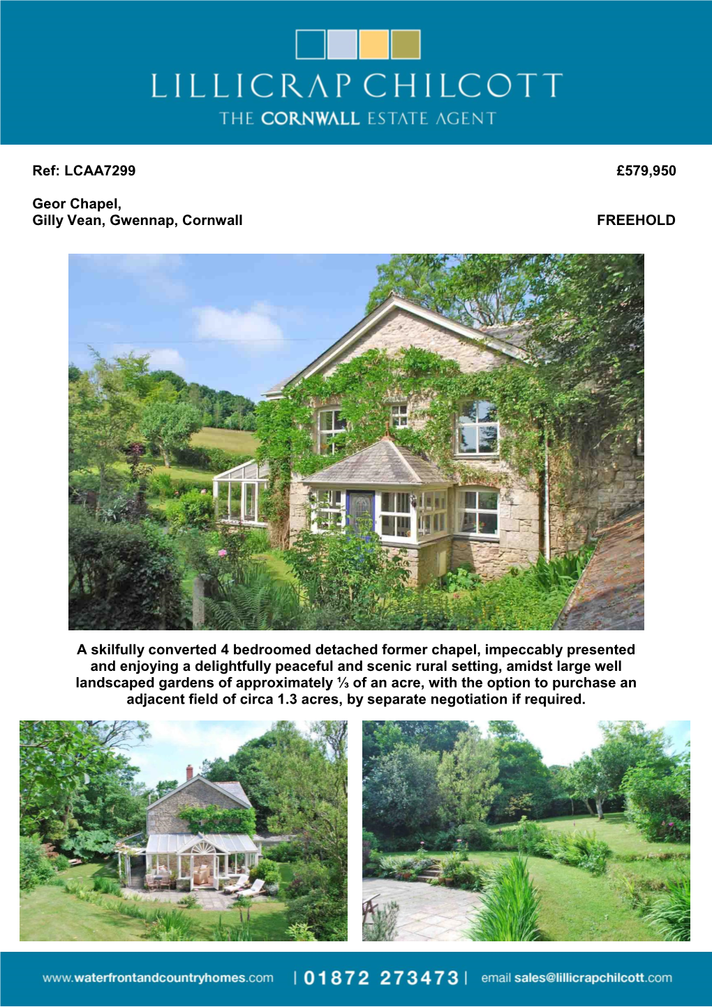 Ref: LCAA7299 £579,950