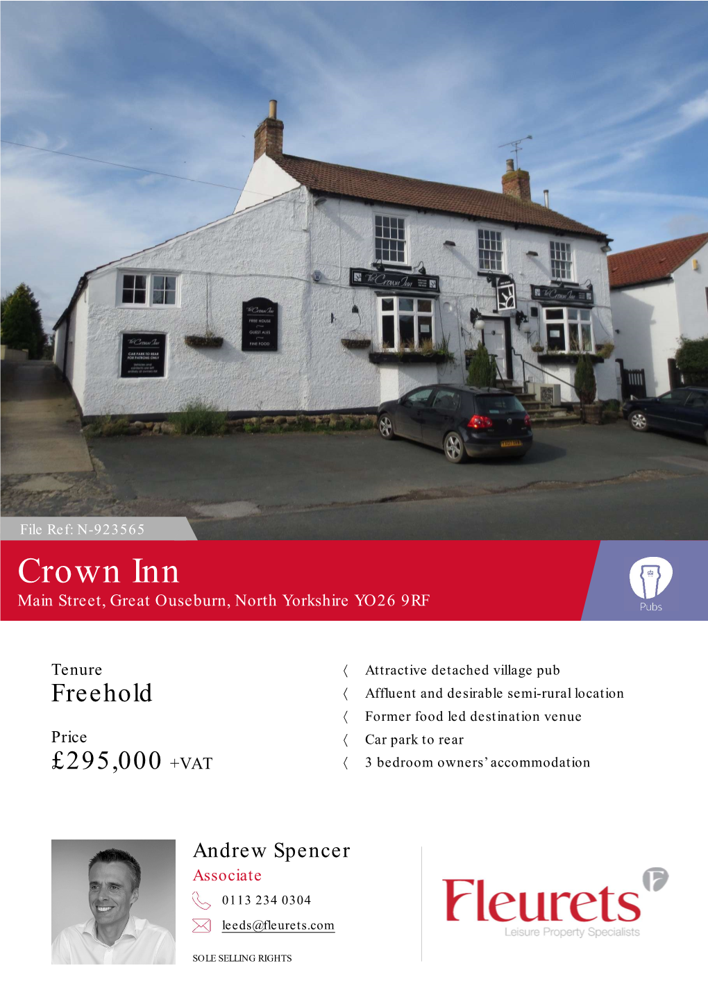 Crown, Great Ouseburn N-923565