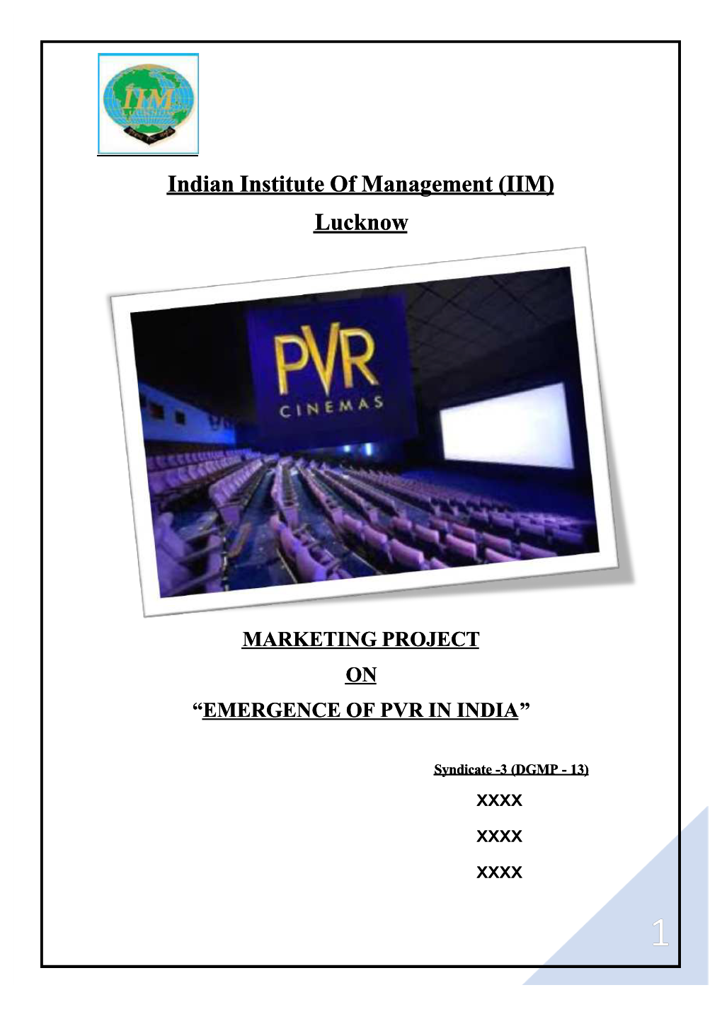 Indian Institute of Management (IIM) Lucknow