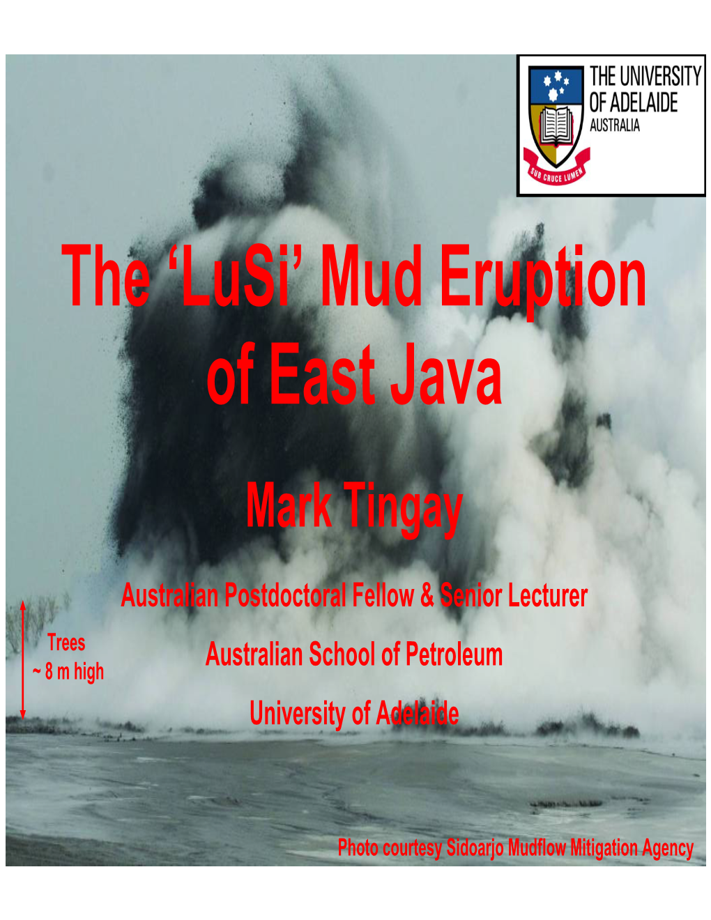 The 'Lusi' Mud Eruption of East Java