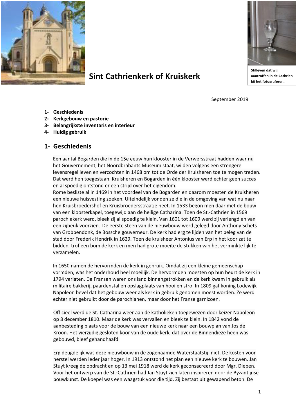 Sint Cathrien OM 2019