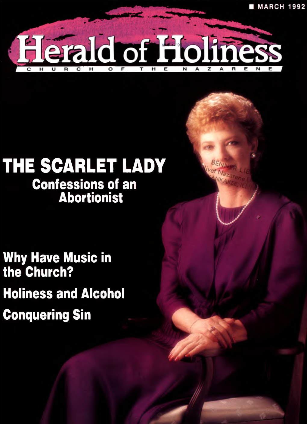THE SCARLET LADY Confessions of an Abortionist