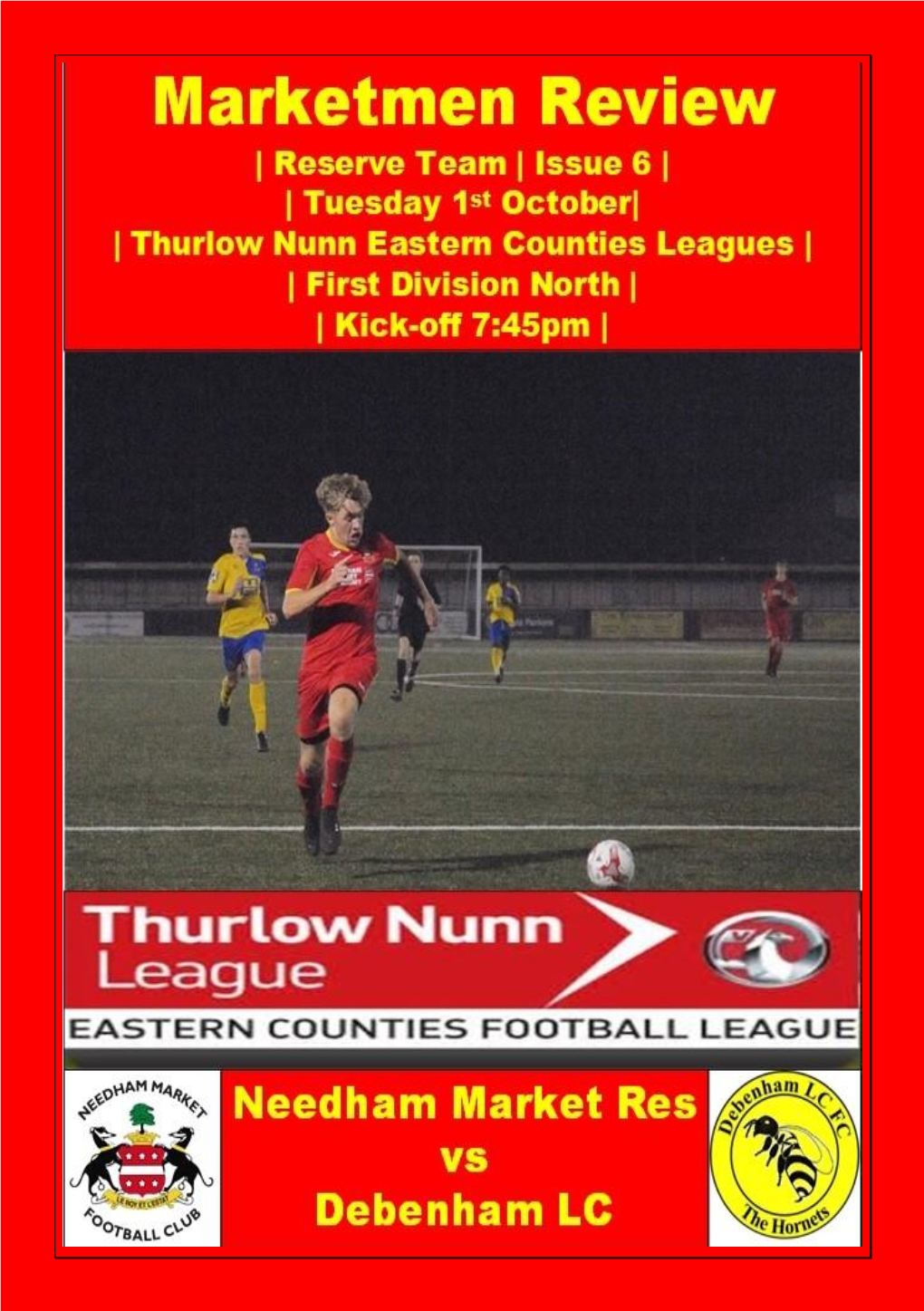 Needham Market Football Club Address ‘Bloomfields’ Quinton Road, Needham Market, Ipswich