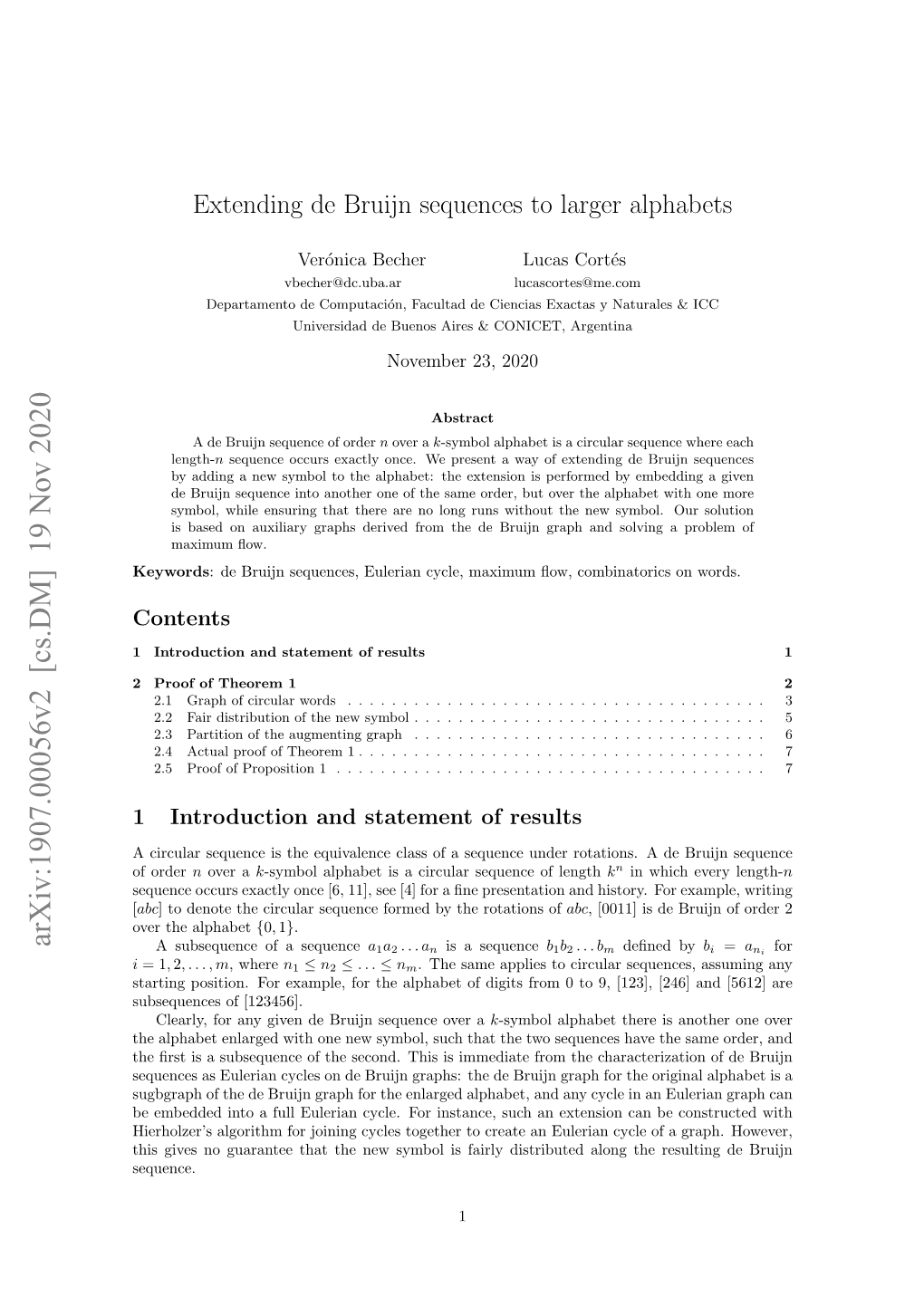 Extending De Bruijn Sequences to Larger Alphabets