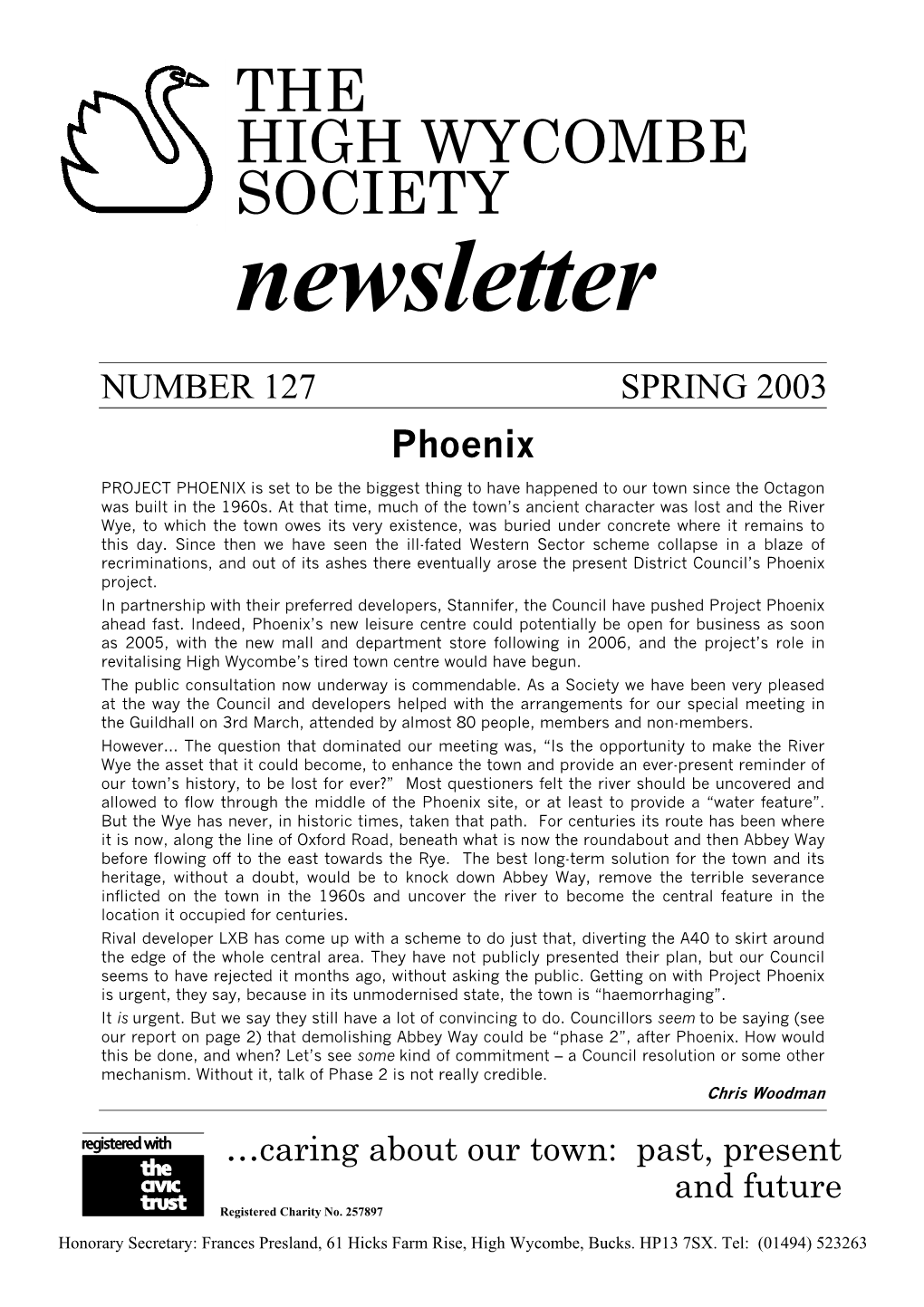 No.127, Spring 2003