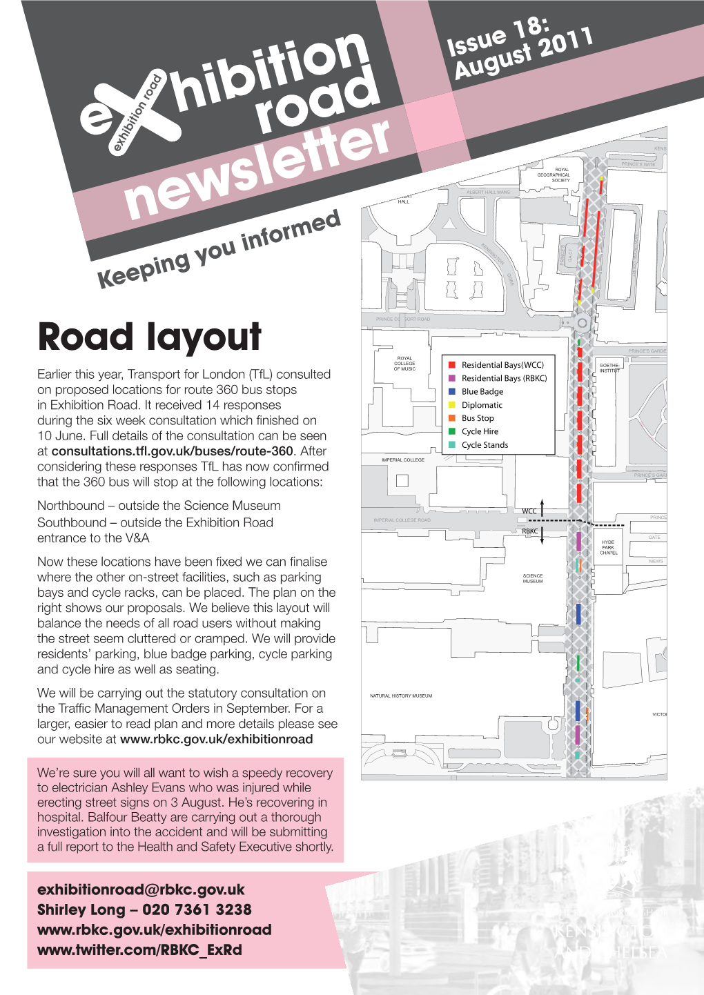 Exhibition Road Newsletter