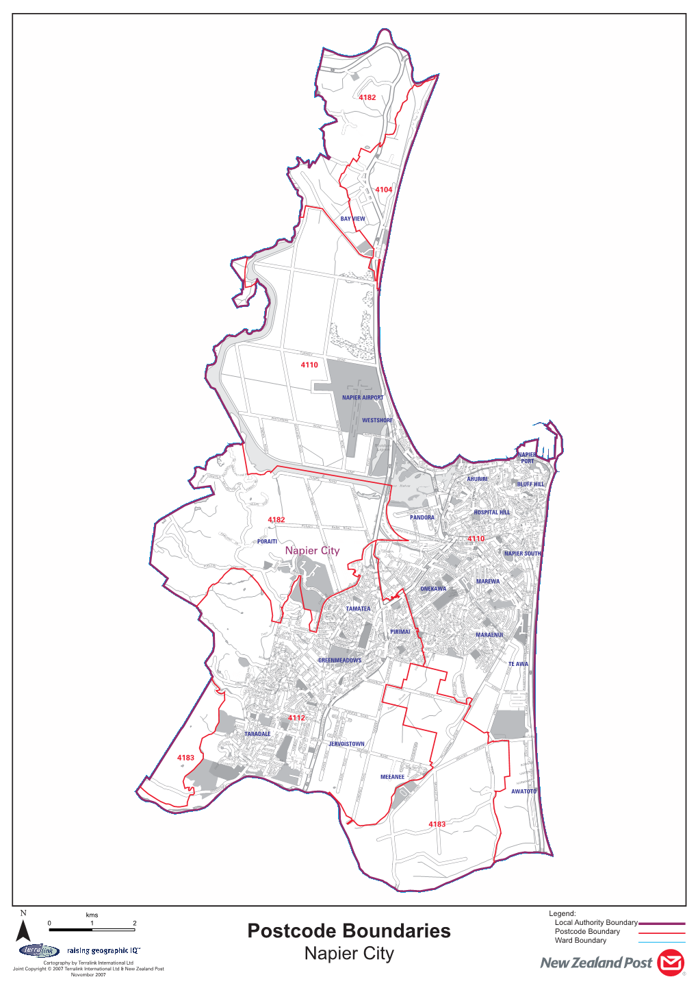 Postcode Boundaries