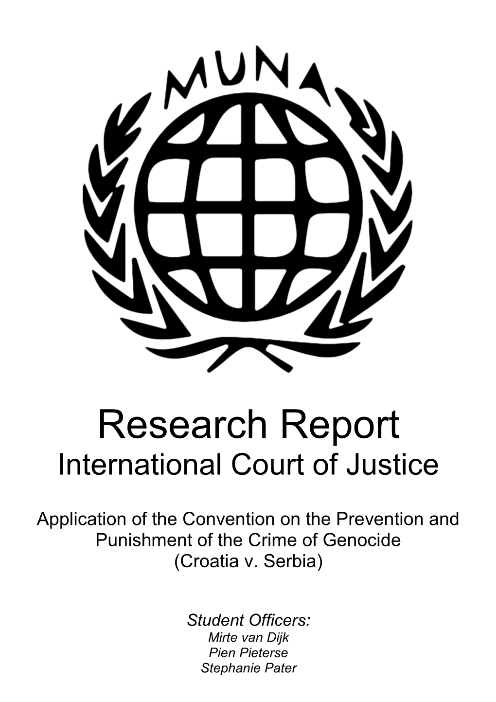 Research Report International Court of Justice