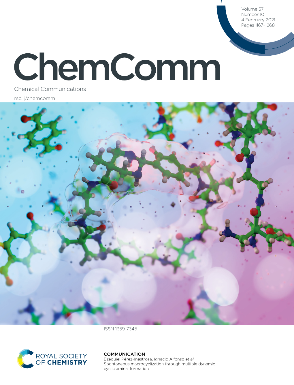 Spontaneous Macrocyclization Through Multiple Dynamic Cyclic Aminal Formation Chemcomm