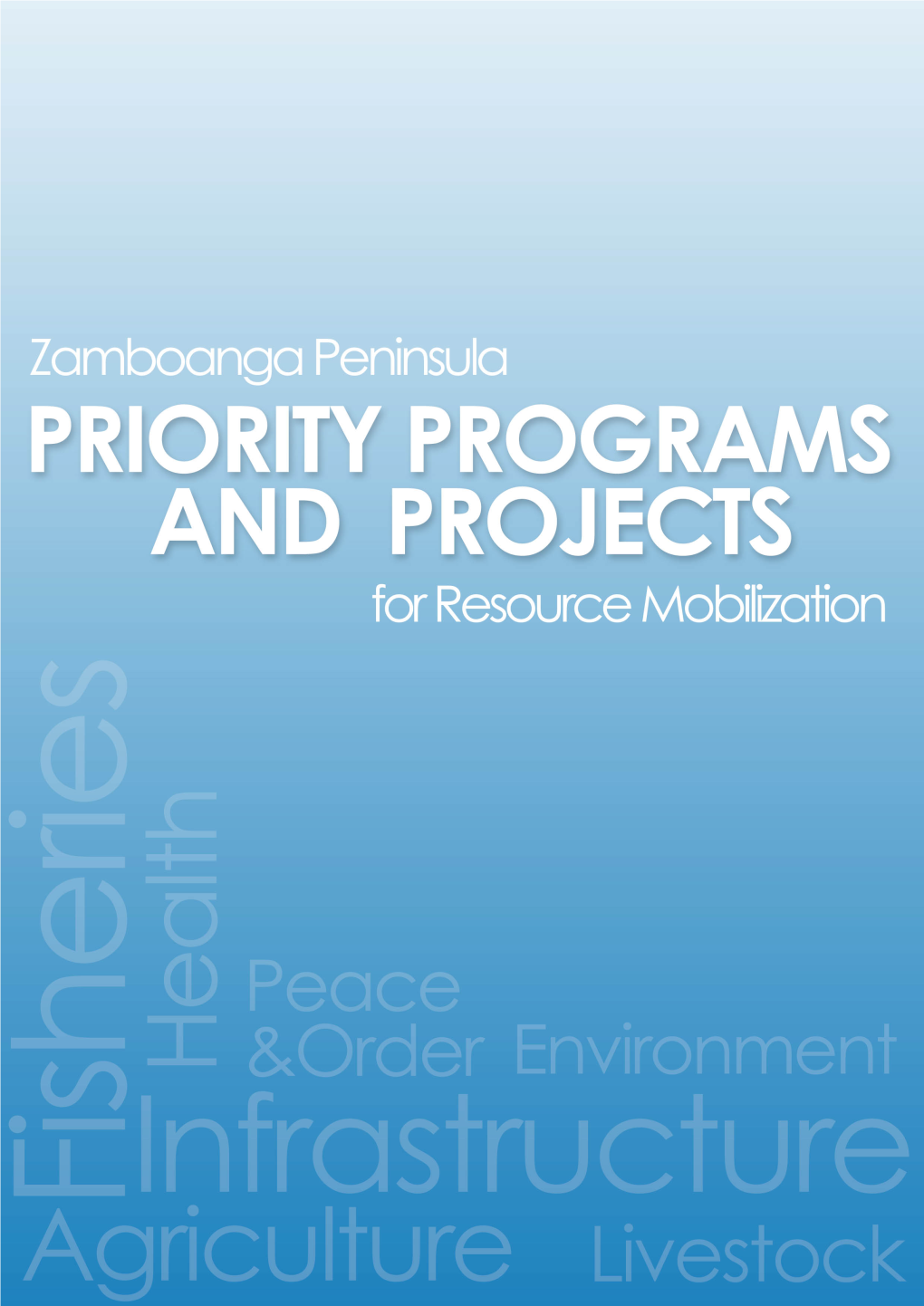 Zampen Priority Programs and Projects for Resource Mobilization