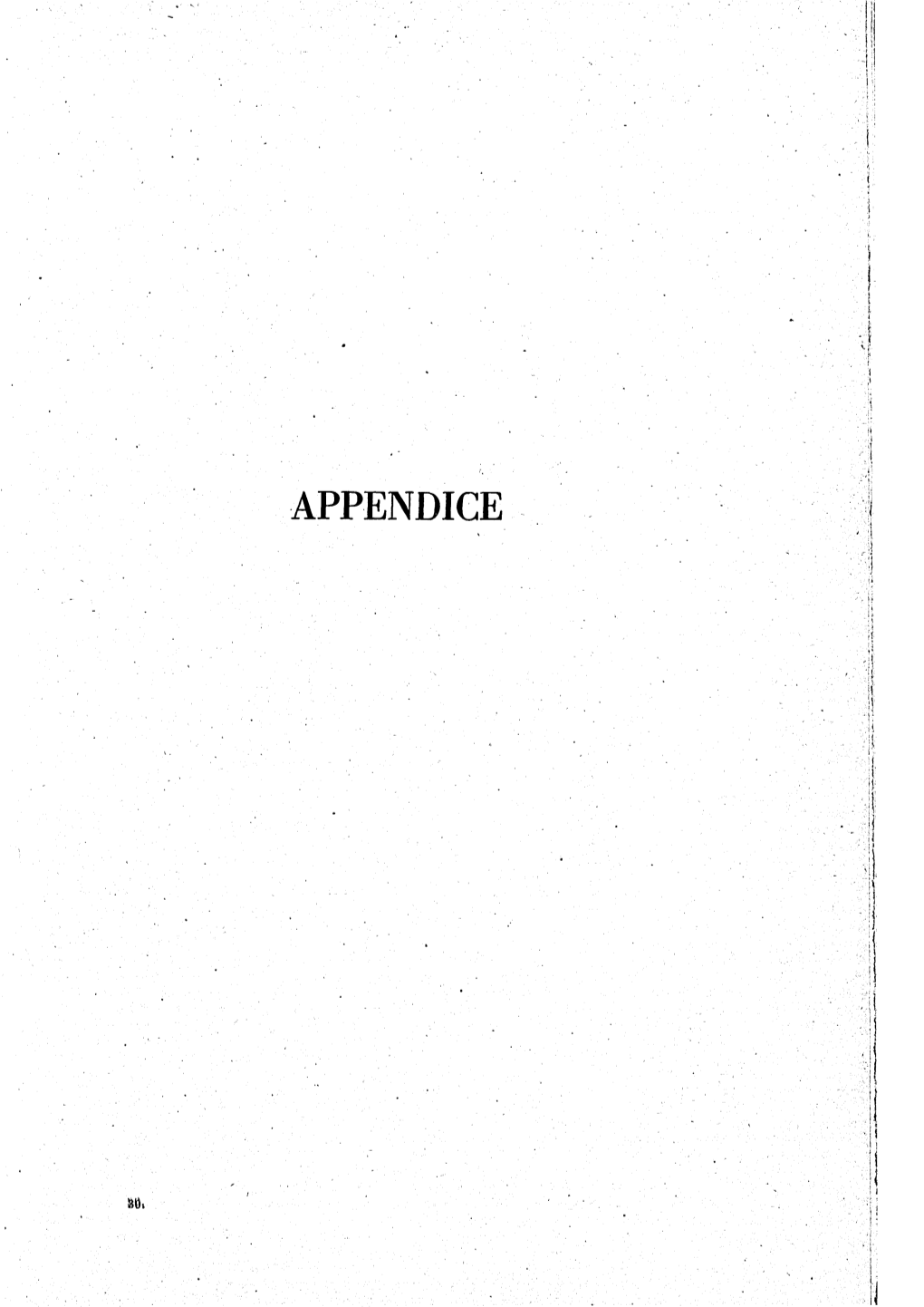 APPENDICE I - ' ' ' -Il