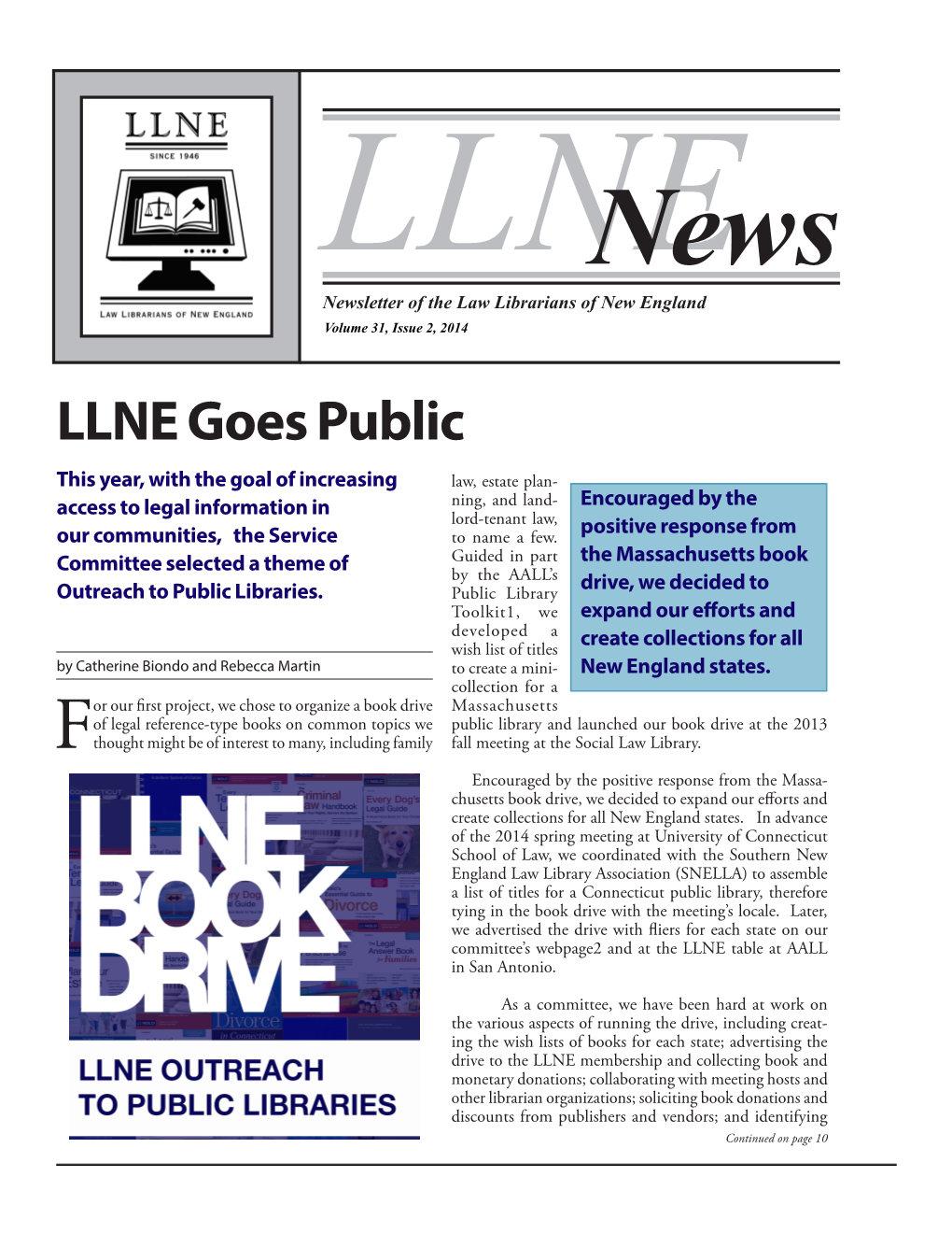 LLNE Goes Public