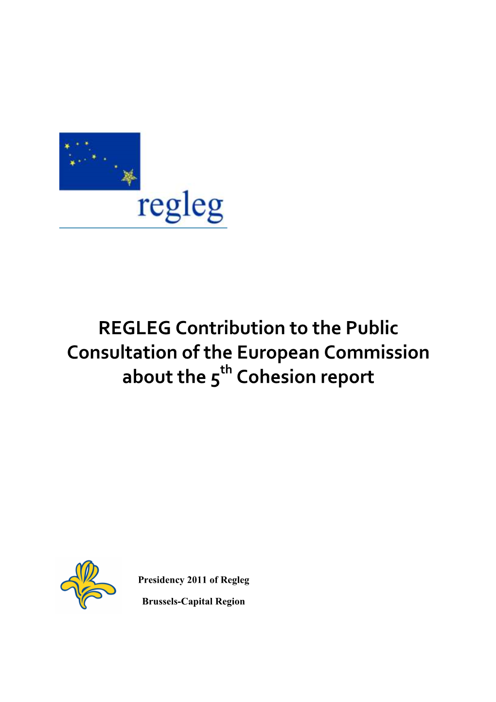 Regleg Response to 5Th Cohesion Report