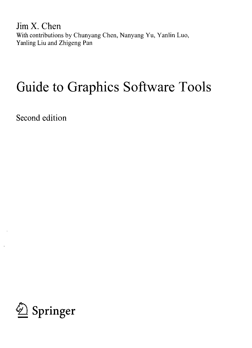 Guide to Graphics Software Tools