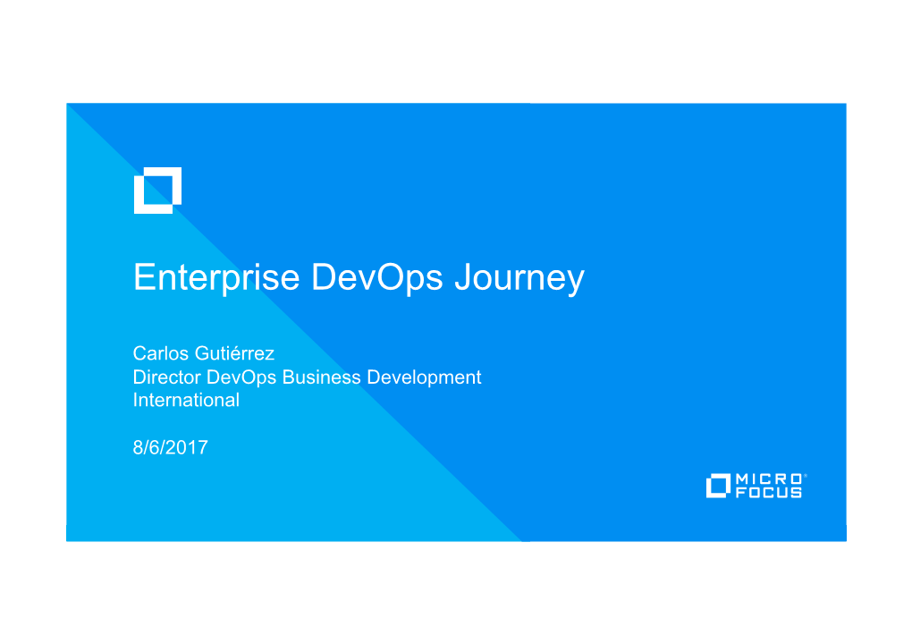 Devops Journey