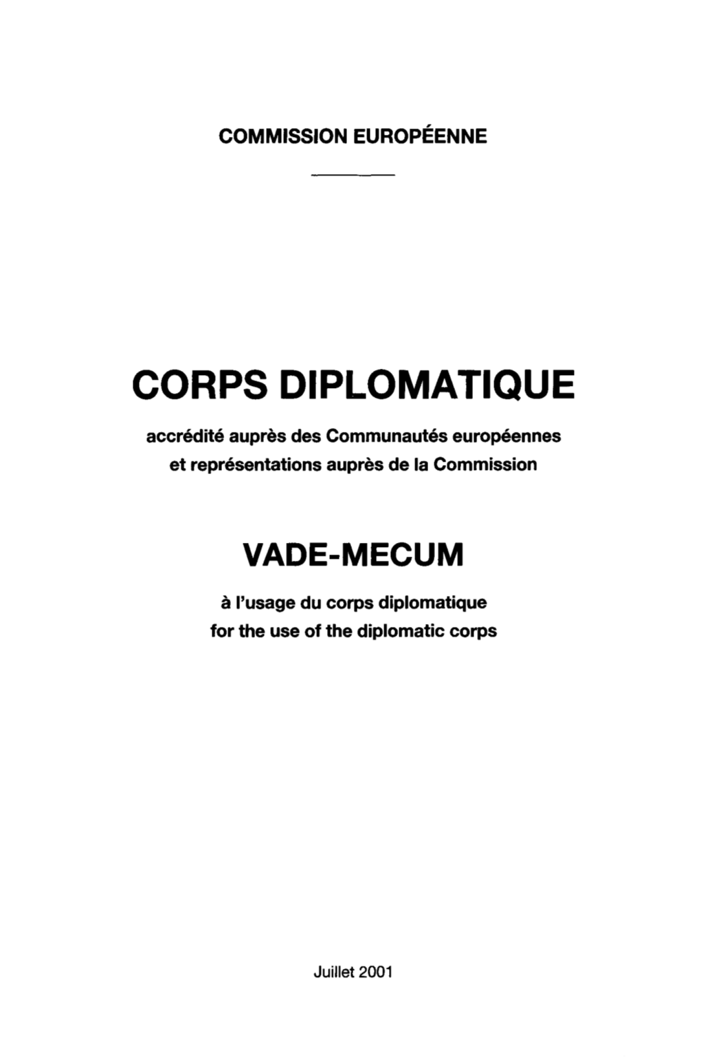 Corps Diplomatique