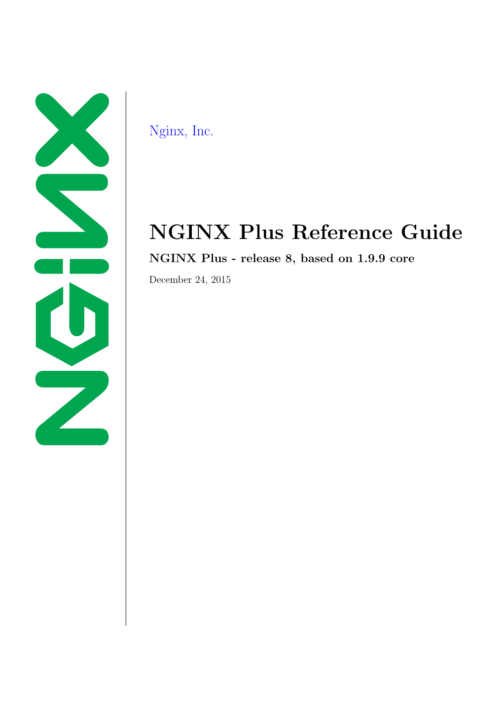 NGINX Modules Reference